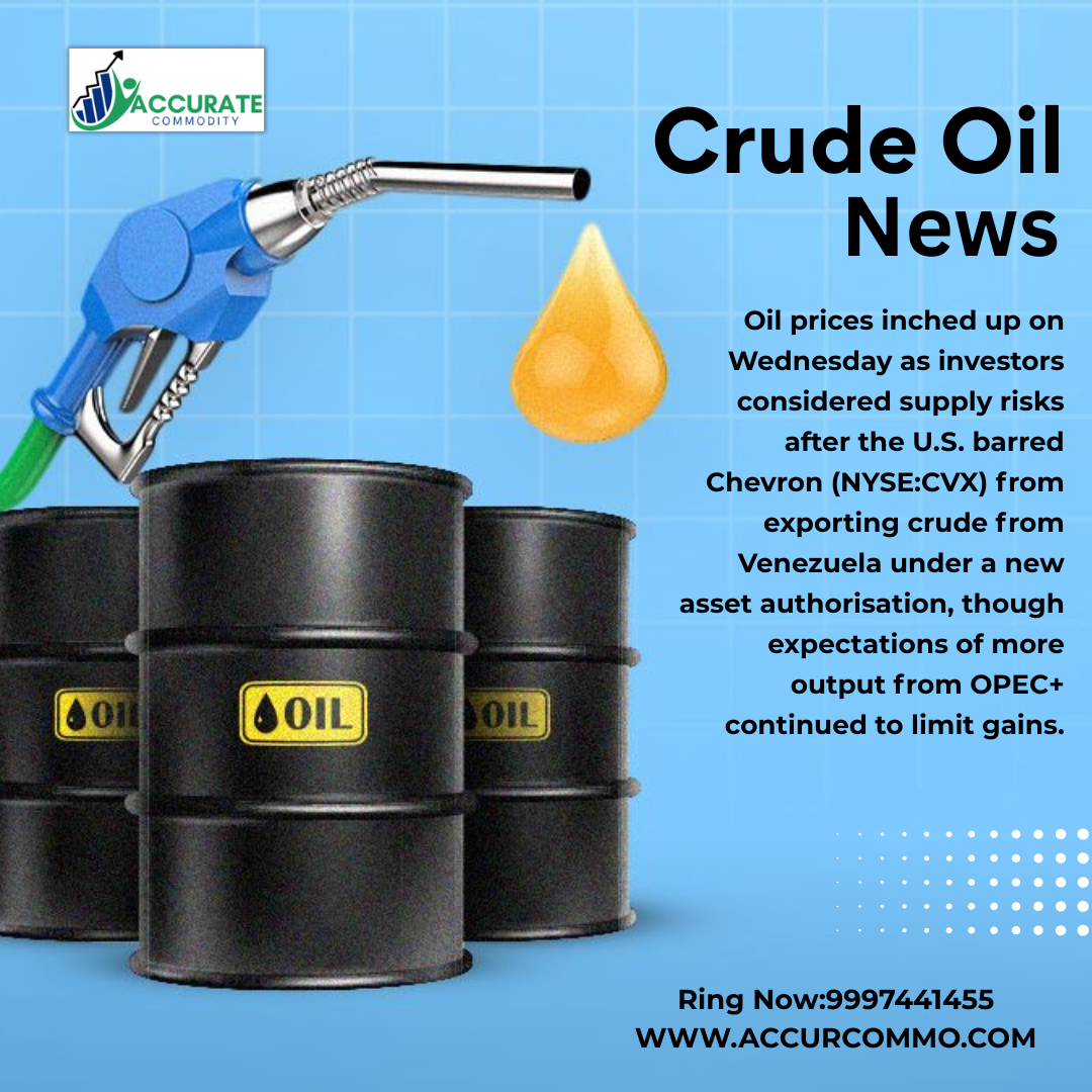 Live Crude Oil News By accurcommo.com Get One Day Free Mcx Tips Join Fast www.accurcommo.com